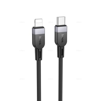  Дата-кабель HOCO X109 Energy PD silicone charging data cable IP (L-2M) Black 