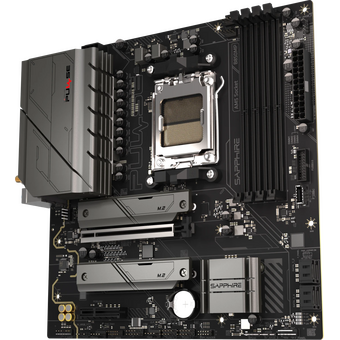  Материнская плата Sapphire Pulse B850M Wifi (52123-04-40G) 