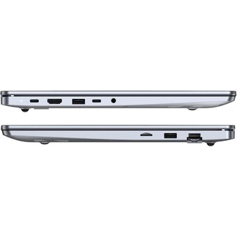  Ноутбук TECNO MegaBook K15SFA (71005000539-Win11) AMD Ryzen 7 7735HS/16Gb/SSD512Gb/15.6"/IPS/FHD/1920x1080/60Hz/Silver/1.7kg 