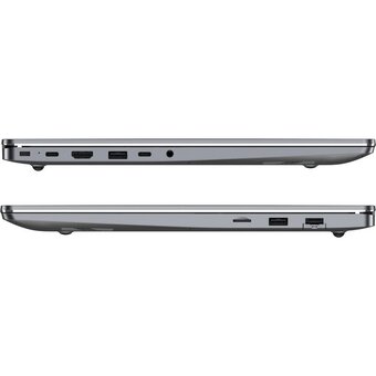  Ноутбук TECNO MegaBook K16SFA (71005000409-Win11) AMD Ryzen 7 7735HS/16Gb/SSD1Tb/16"/IPS/WUXGA/1920x1200/60Hz/Grey/1.76kg 