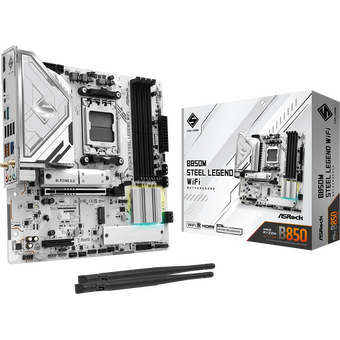  Материнская плата Asrock B850M Steel Legend Wifi 