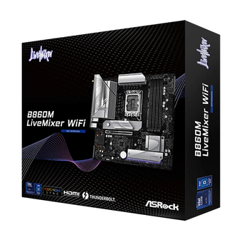  Материнская плата ASRock B860 LiveMixer WiFi 