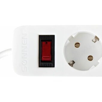  Сетевой фильтр SONNEN SPW-305 (513654) белый 