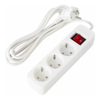  Удлинитель сетевой SONNEN PSW-303 (513660) 3м белый 