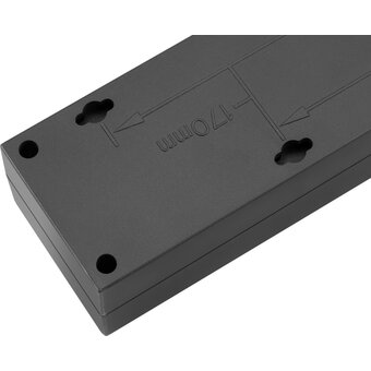  Сетевой фильтр Buro 600SE-3-B 3м 6 розеток черный 