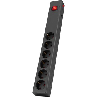  Сетевой фильтр Buro 600SE-3-B 3м 6 розеток черный 