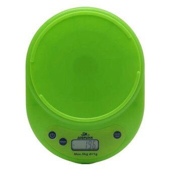  Весы кухонные Добрыня DO-3009 зел 