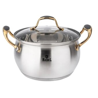  Кастрюля RASHEL Голд R-300Н 3,6л 