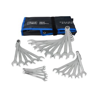  Набор ключей комбинированных Scheppach Sch-5261P(59129) 25пр. 