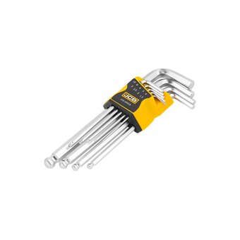  Набор ключей имбусовых JCB JCB-5093LB(59740) 9пр. 