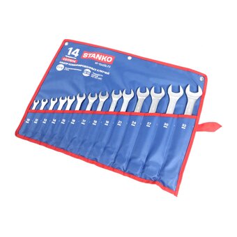  Набор ключей комбинированных STANKO CS111014 14 предметов 