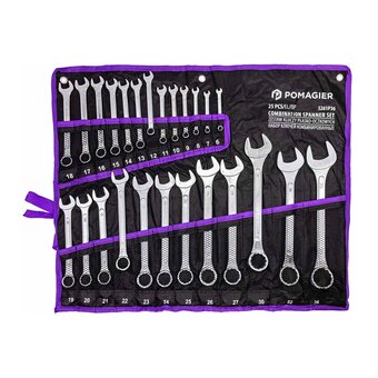  Набор ключей комбинированных POMAGIER Pom-5261P36(62628) 25 предметов 