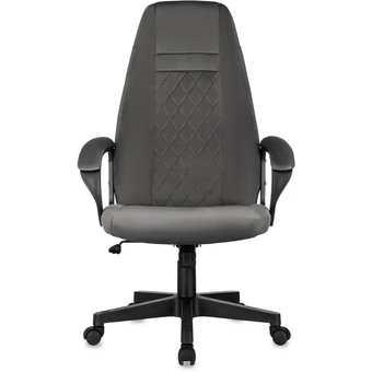  Кресло Бюрократ CH-730 Fabric (CH-730/FABR-DGREY) темно-серый Holland 18 крестов. пластик 