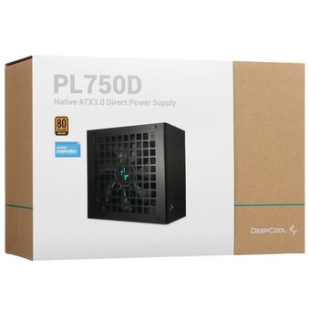  Блок питания Deepcool Gamerstorm PL750D (R-PL750D-FC0B-WDEU-V2) 750W 