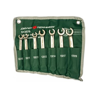  Набор ключей разрезных Дело Техники 513570 7 штук, 