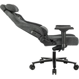  Кресло A4Tech Bloody GC-660 серый искусственная замша с подголов. крестов 