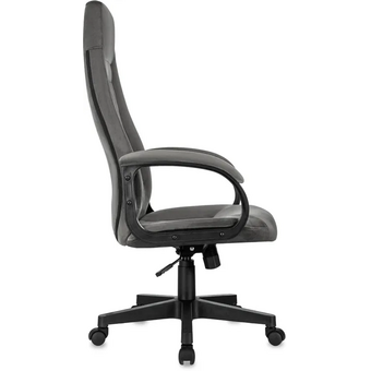  Кресло Бюрократ CH-730 Fabric (CH-730/FABR-DGREY) темно-серый Holland 18 крестов. пластик 