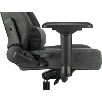  Кресло A4Tech Bloody GC-660 серый искусственная замша с подголов. крестов 