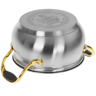  Кастрюля RASHEL Голд R-190Н 1,9л из нерж 