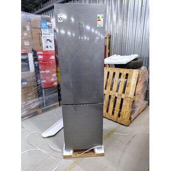  УЦ Холодильник LG GA-B509CLWL серый (плохая упаковка, вмятина на нижней дверце) 