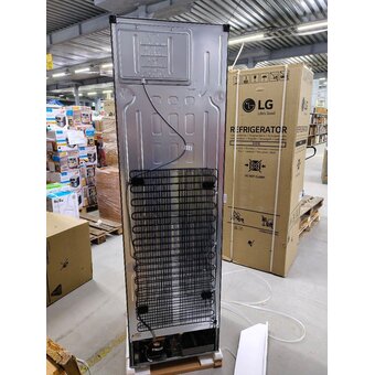  УЦ Холодильник LG GA-B509CLWL серый (плохая упаковка, вмятина на нижней дверце) 