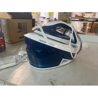  УЦ Парогенератор TEFAL SV8001E1 (плохая упаковка, б/у, нет гар талона, ремонт и установка термостата, ремонт кнопки подачи пара) 