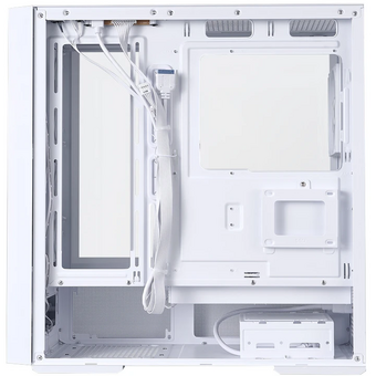  Корпус 1STPLAYER AU7 ARGB White (AU7-WH-2FA7-14-W-2FA7R-W-1FA7-W) / ATX / 2x140mm 3x120mm ARGB fans 