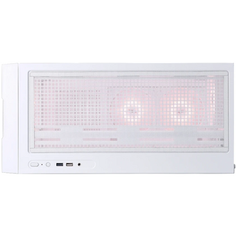  Корпус 1STPLAYER AU7 ARGB White (AU7-WH-2FA7-14-W-2FA7R-W-1FA7-W) / ATX / 2x140mm 3x120mm ARGB fans 