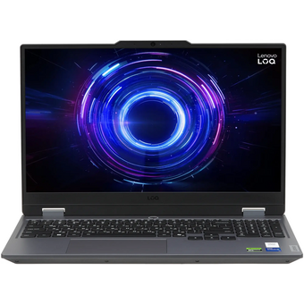  Ноутбук Lenovo LOQ 15IRX10 (83JE00XAFU-Win11) i7-14700HX 16Gb SSD 1Tb NVIDIA RTX 5060 8Gb 15,6 FHD IPS Cam 60Вт*ч(ENG SL) KBD RUENG Серый 