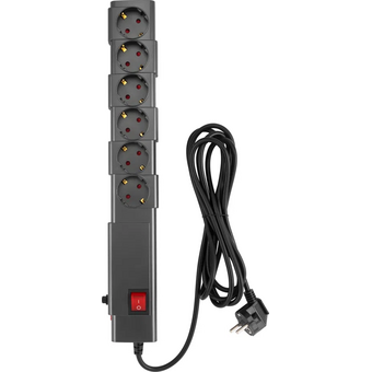  Сетевой фильтр Buro 600SPro-16-3-G 3м 6 розеток графитовый 