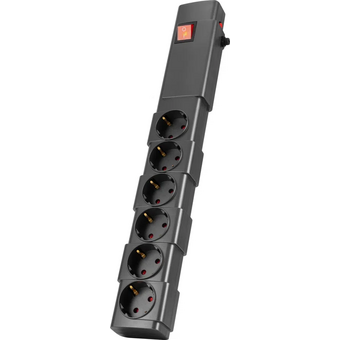  Сетевой фильтр Buro 600SPro-16-3-G 3м 6 розеток графитовый 