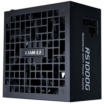  Блок питания Lian Li RS1000G (G9P.RS1000G.BH00.RU) / Black / ATX 3.1, 1000W, 80 Plus Gold, PCIe 5.1, APFC, USB HUB, 135mm FDB Fan, Fully Modular 