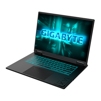  Ноутбук Gigabyte Gaming A16 GA6H (5THP3KZ893SD) AMD Ryzen 7 170/16Gb/SSD512Gb/RTX5050 8Gb (85W)/16"/IPS/WUXGA/1920x1200/165Hz/NoOS/black/2.2kg 