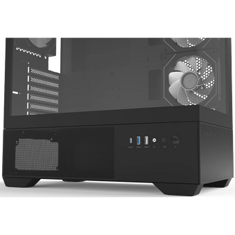  Корпус ZALMAN Chronix V2, ATX, Black, Window, 1xCombo (3.5’’ or 2.5’’), 1x3.5’’HDD, 2x2.5’’SSD, 1xUSB2.0, 1xUSB3.0, 1xUSB Type-C, Side 2x120mm ARGB 