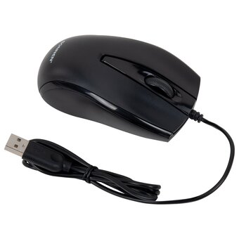  Мышь проводная SONNEN K520 (513944) черная 