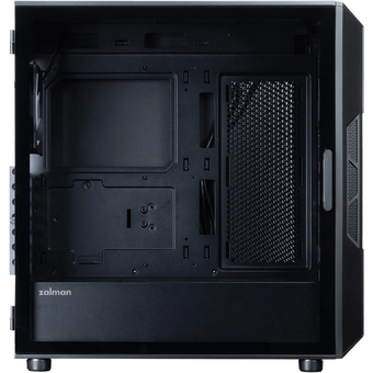  Корпус ZALMAN i3 Neo V2, ATX, Black, Front Mesh, Window, 2xCombo (3.5" or 2.5"), 1x2.5", 1xUSB Type C, 1xUSB3.0, Front 3x120mm FRGB, Rear 1x120mm FRGB 