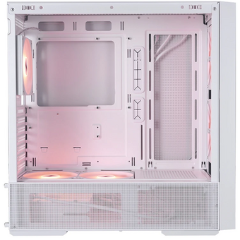  Корпус 1STPLAYER AU7 ARGB White (AU7-WH-2FA7-14-W-2FA7R-W-1FA7-W) / ATX / 2x140mm 3x120mm ARGB fans 