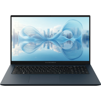  Ноутбук MAIBENBEN Medio M17A (M17A-R758UMF1SHURE1-Win11) Ryzen 7 5825U 16Gb SSD 512Gb AMD Radeon Graphics 17,3 FHD IPS Cam 45Вт*ч Синий 