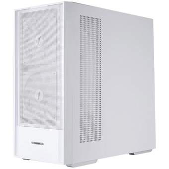  Корпус 1STPLAYER AU7 ARGB White (AU7-WH-2FA7-14-W-2FA7R-W-1FA7-W) / ATX / 2x140mm 3x120mm ARGB fans 