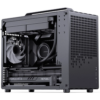  Корпус JONSBO Z20 Black без БП Jonsplus MATX БП, боковая панель из закаленного стекла, mini-ITX, micro-ATX, черный 