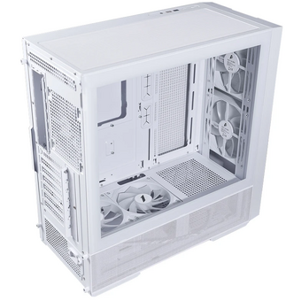 Корпус 1STPLAYER AU7 ARGB White (AU7-WH-2FA7-14-W-2FA7R-W-1FA7-W) / ATX / 2x140mm 3x120mm ARGB fans 