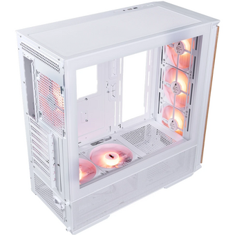  Корпус 1STPLAYER WD7 ARGB White (WD7-WH-4FA7-W-2FA7R-W) / ATX / 6x120mm ARGB fans 