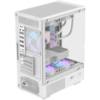  Корпус Formula Crystal Z1CM v2 (crystal z1cm white v2), без БП, mATX, белый 