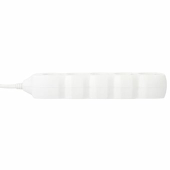  Удлинитель сетевой SONNEN U-153G (511436) 5 розеток, c заземлением, 10А, 3м, белый 