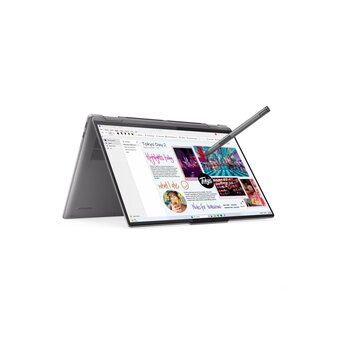  Ноутбук Lenovo Yoga 7 2-in-1 16AHP9 (83DM0006US)16"(1920x1200 IPS)/Touch/AMD Ryzen 8840HS(3.8Ghz)/16384Mb/512PCISSDGb/noDVD/Int:AMD Radeon 780M/Cam/BT 