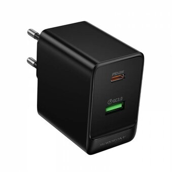  СЗУ BOROFONE BAS16A Erudite PD45W(1C1A) charger set (C to C) EU черный 