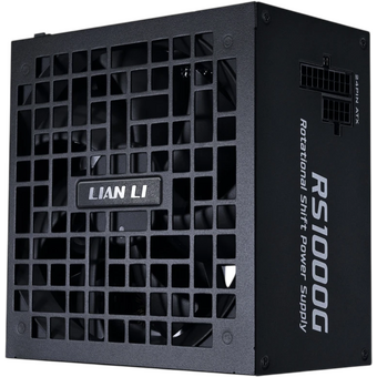  Блок питания Lian Li RS1000G (G9P.RS1000G.B000.RU) / Black / ATX 3.1, 1000W, 80 Plus Gold, PCIe 5.1, APFC, 135mm FDB Fan, Fully Modular 