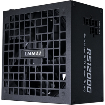  Блок питания Lian Li RS1200G (G9P.RS1200G.BH00.RU) / Black / ATX 3.1, 1200W, 80 Plus Gold, PCIe 5.1, APFC, USB HUB, 135mm FDB Fan, Fully Modular 