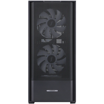 Корпус 1STPLAYER AU7 ARGB Black (AU7-BK-2FA7-14-2FA7R-1FA7) / ATX / 2x140mm 3x120mm ARGB fans 