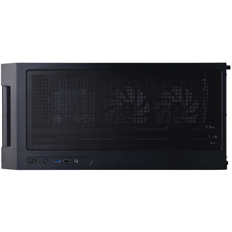  Корпус 1STPLAYER AU6 ARGB Black (AU6-BK-2FA7-14-2FA7R-1FA7) / mATX / 2x140mm 3x120mm ARGB fans 